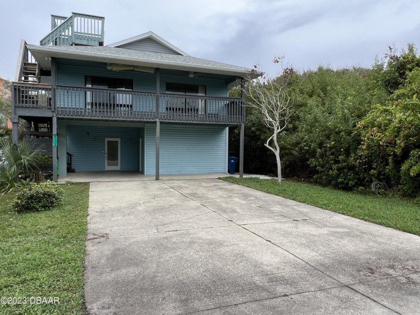 Renovated beachside 4 bedroom, 2 bath home with cathedral - Beach Home for sale in New Smyrna Beach, Florida on Beachhouse.com