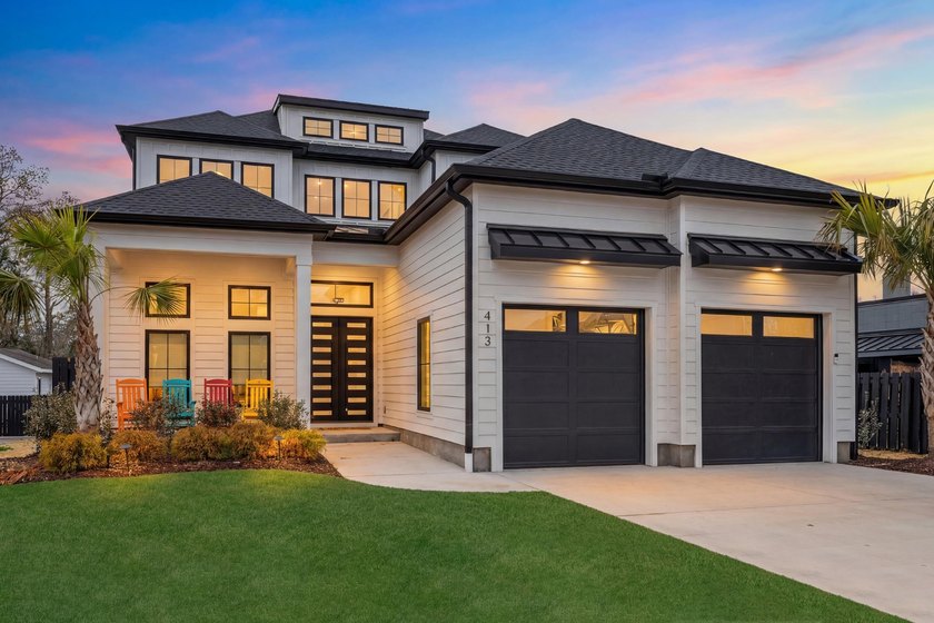 Introducing 413 N. Highland Way -- a rare contemporary home - Beach Home for sale in Myrtle Beach, South Carolina on Beachhouse.com