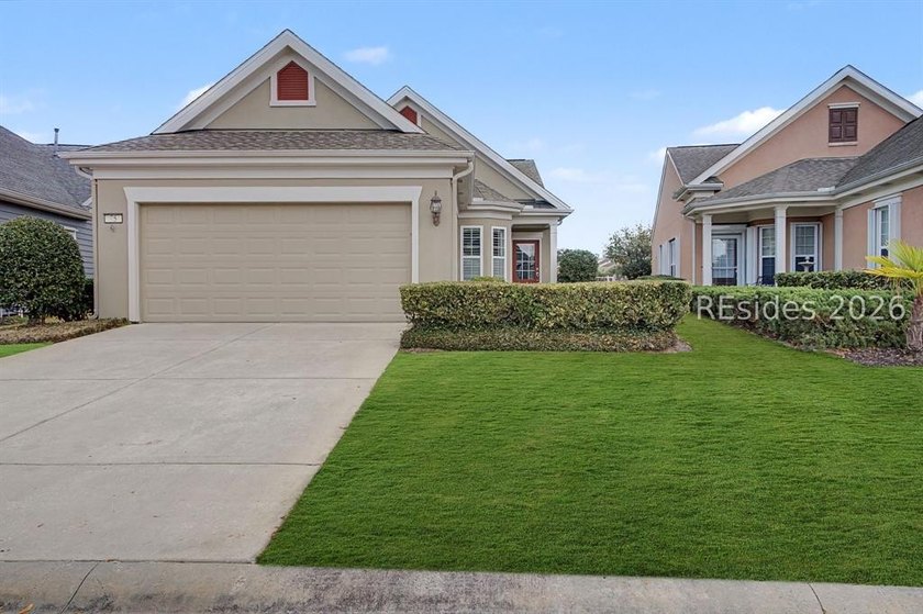 Fabulous lagoon/lake views straight ahead from the back of this - Beach Home for sale in Okatie, South Carolina on Beachhouse.com