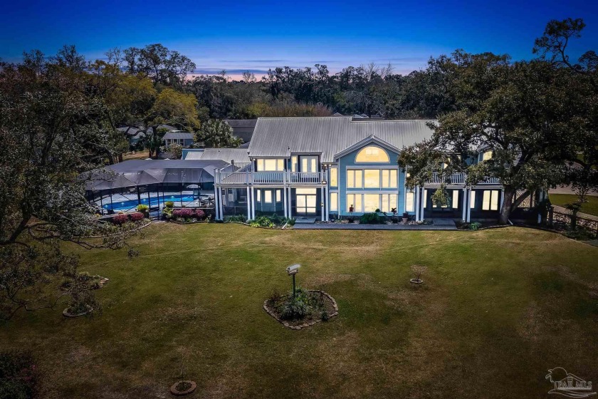 This awe inspiring Perdido Bay waterfront estate located on a - Beach Home for sale in Pensacola, Florida on Beachhouse.com