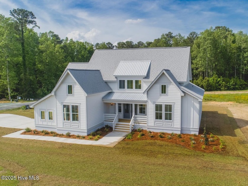 'The Maribel' is a new construction home, completed May 2025 - Beach Home for sale in Minnesott Beach, North Carolina on Beachhouse.com