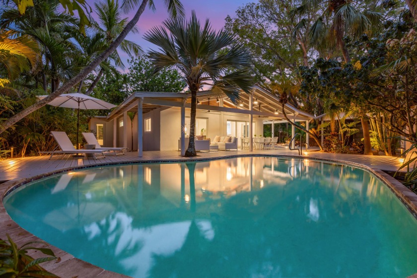 Hidden behind lush tropical vegetation and secluded from the - Beach Home for sale in Key West, Florida on Beachhouse.com