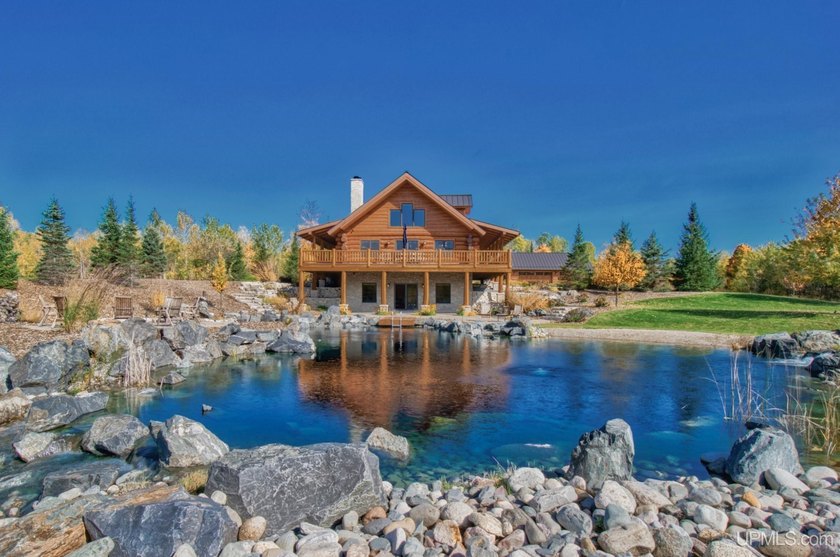 Escape to your own private paradise in this stunning log home - Beach Home for sale in Fern, Wisconsin on Beachhouse.com
