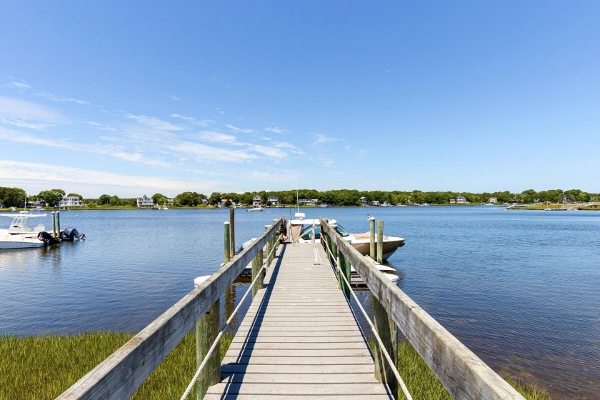 This boater's haven with a deep water dock brings oceanfront - Beach Home for sale in Mashpee, Massachusetts on Beachhouse.com