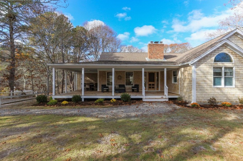 This stunning 5 modern ranch, nestled in the sought-after Old - Beach Home for sale in Wellfleet, Massachusetts on Beachhouse.com