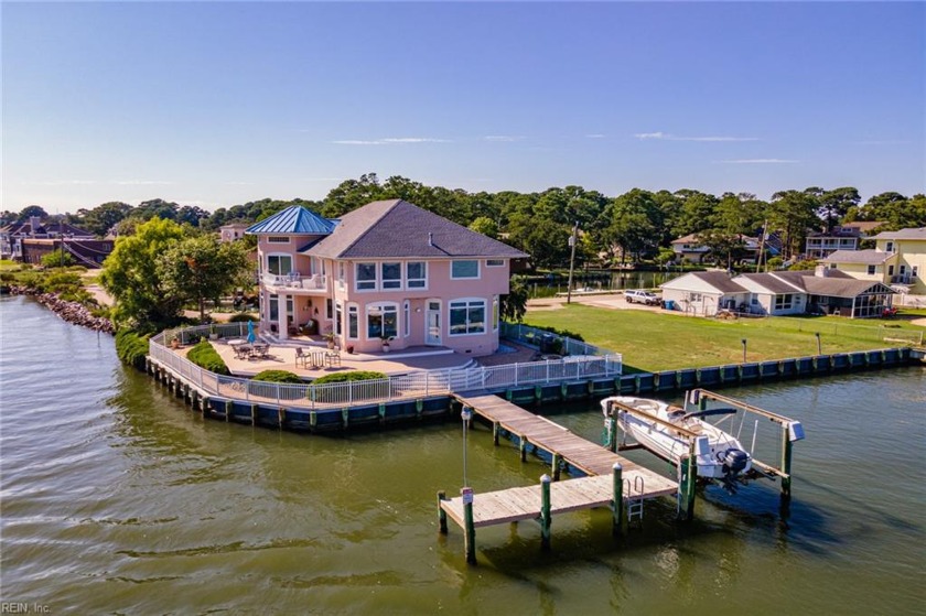 This spectacular Bay Island waterfront home offers sweeping BOLD - Beach Home for sale in Virginia Beach, Virginia on Beachhouse.com