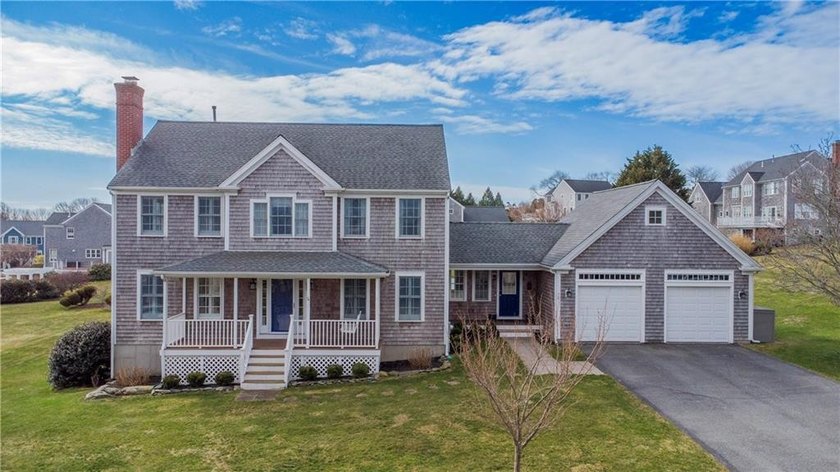 Waterviews! This New England colonial is both updated and - Beach Home for sale in Portsmouth, Rhode Island on Beachhouse.com