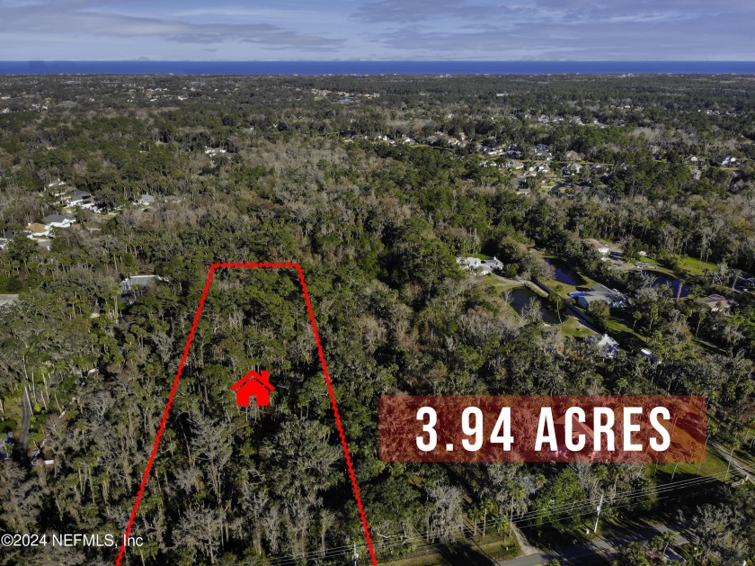 Opportunity awaits for this blank canvas of 3.94 acres located - Beach Acreage for sale in Ponte Vedra Beach, Florida on Beachhouse.com