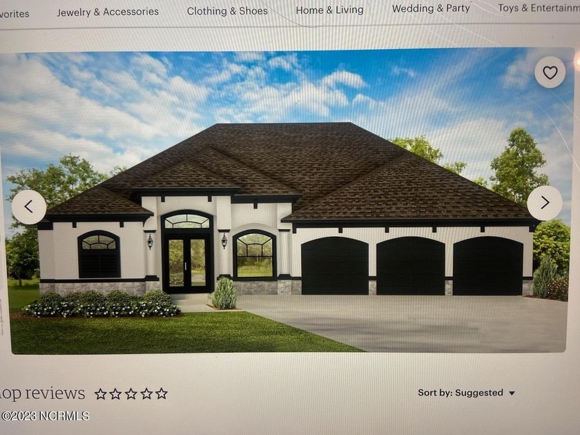 New Construction being built on this fantastic view of the 15th - Beach Home for sale in New Bern, North Carolina on Beachhouse.com