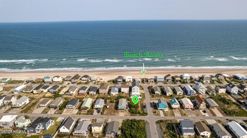 Prime buildable beach lot with stunning ocean views. Nestled in - Beach Lot for sale in Surf City, North Carolina on Beachhouse.com