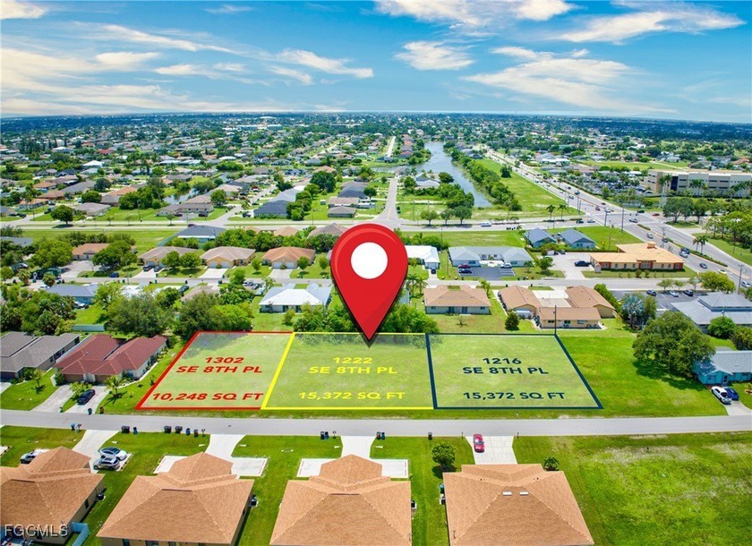 Residential multifamily lots perfect for building FOUR (4) - Beach Lot for sale in Cape Coral, Florida on Beachhouse.com