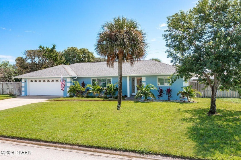 Just steps from the sand, this beautifully updated beachside - Beach Home for sale in Ormond Beach, Florida on Beachhouse.com