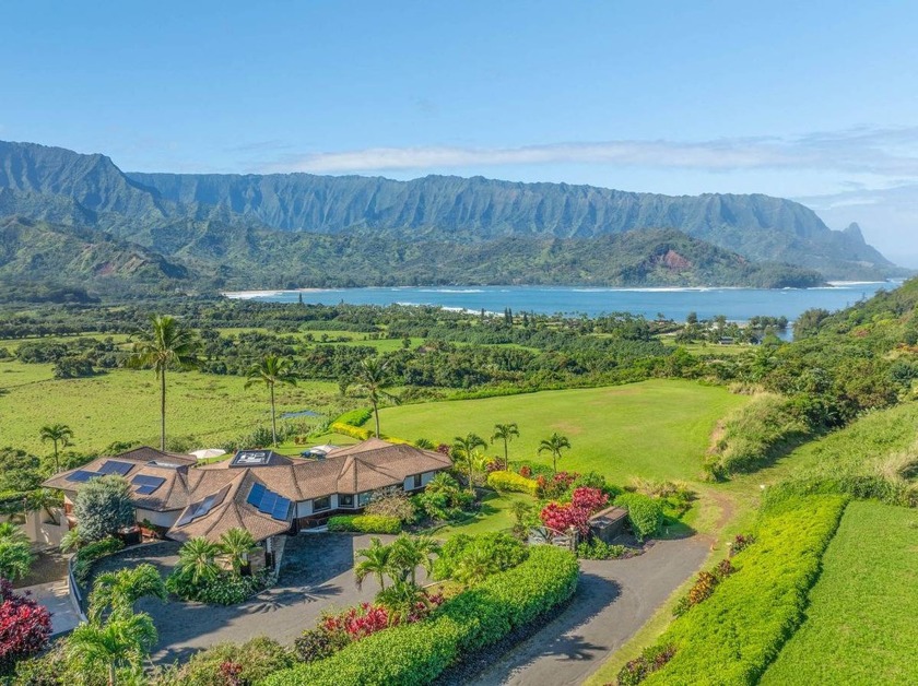 Sitting atop the picturesque Hanalei Ridge, this 4 bedroom, 4.5 - Beach Home for sale in Princeville, Hawaii on Beachhouse.com