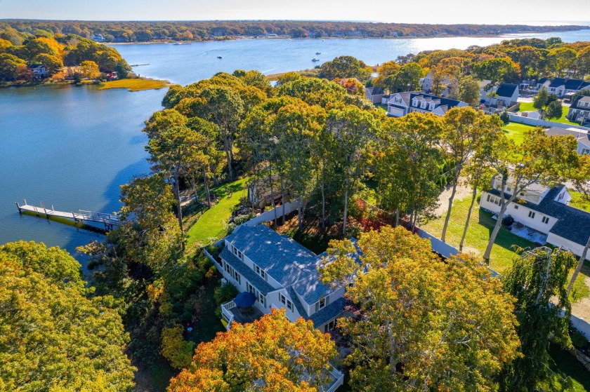 Wow!! Set high, overlooking Perch Pond, the views are beautiful - Beach Home for sale in East Falmouth, Massachusetts on Beachhouse.com