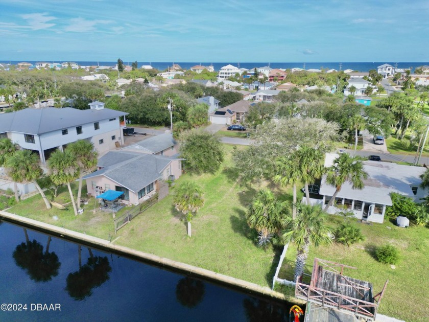 Prime vacant lot 60' x 140' for sale on a saltwater canal with - Beach Lot for sale in Flagler Beach, Florida on Beachhouse.com