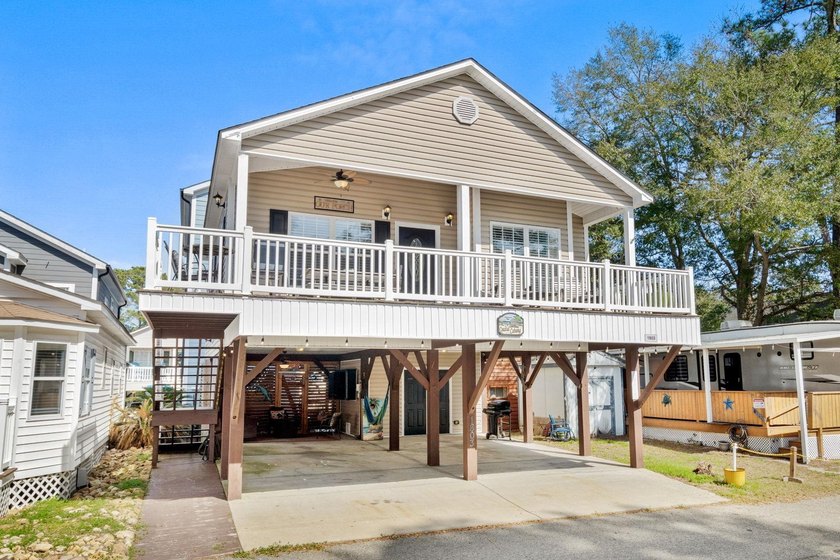 WELL UPDATED AND MAINTAINED 3 BED/2 BATH RAISED BEACH HOUSE WITH - Beach Home for sale in Myrtle Beach, South Carolina on Beachhouse.com