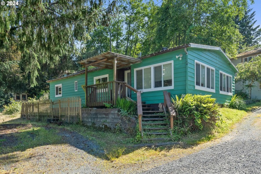 RARE OPPORTUNITY TO OWN TWO HOMES ON ONE LOT! Manufactured Home: - Beach Lot for sale in Nehalem, Oregon on Beachhouse.com