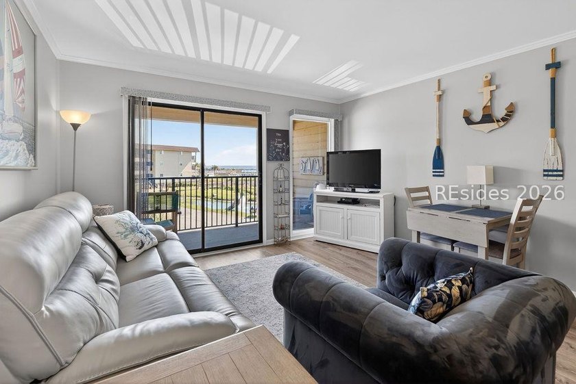 Wake up to beautiful ocean views and coastal breezes in this - Beach Condo for sale in Hilton Head Island, South Carolina on Beachhouse.com