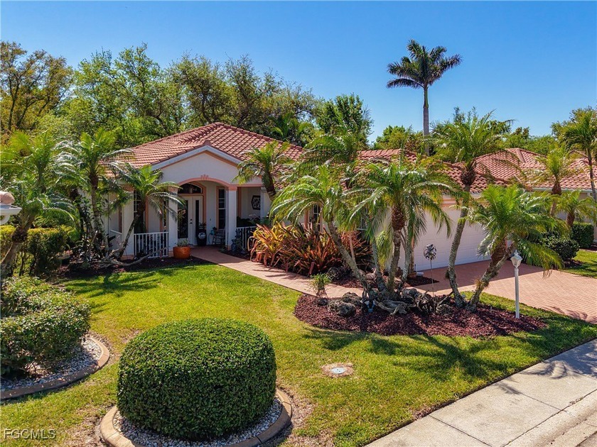 Discover this rare Egret model home-a distinctive variation of - Beach Home for sale in North Fort Myers, Florida on Beachhouse.com