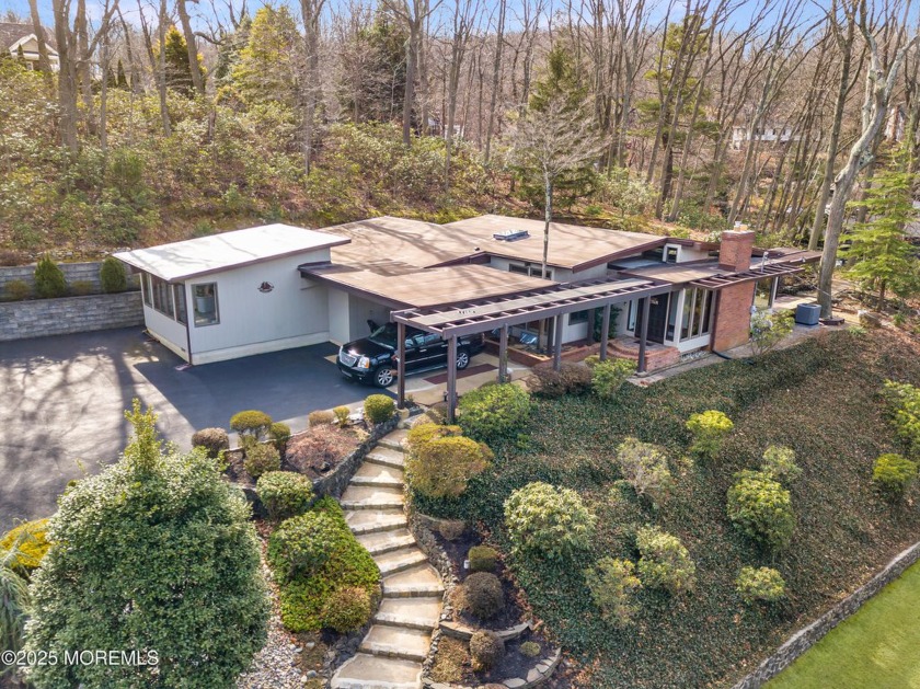 Experience the allure of this mid-century modern ranch on - Beach Home for sale in Atlantic Highlands, New Jersey on Beachhouse.com
