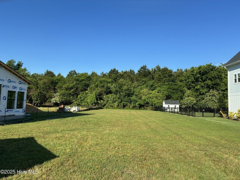 Backing to woods, this is a larger than normal home site - Beach Lot for sale in Holly Ridge, North Carolina on Beachhouse.com