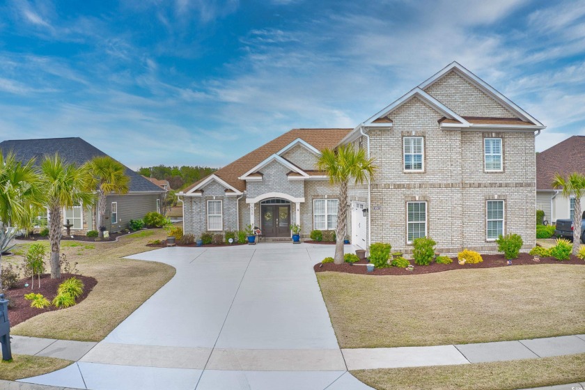 This traditional custom home sits on a lot with pond views in - Beach Home for sale in Myrtle Beach, South Carolina on Beachhouse.com
