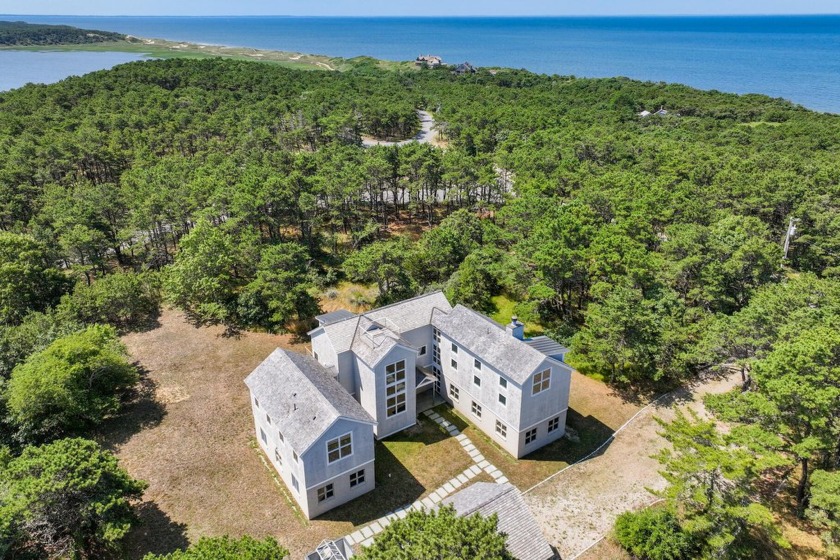 Architect designed and built, this inspiring home sits upon 3 - Beach Home for sale in Wellfleet, Massachusetts on Beachhouse.com