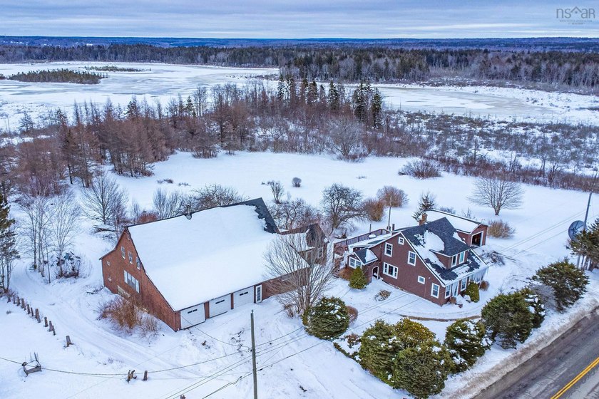 Rare opportunity to own a 4-bedroom home on 9+ acres with a - Beach Home for sale in Weymouth, NS on Beachhouse.com