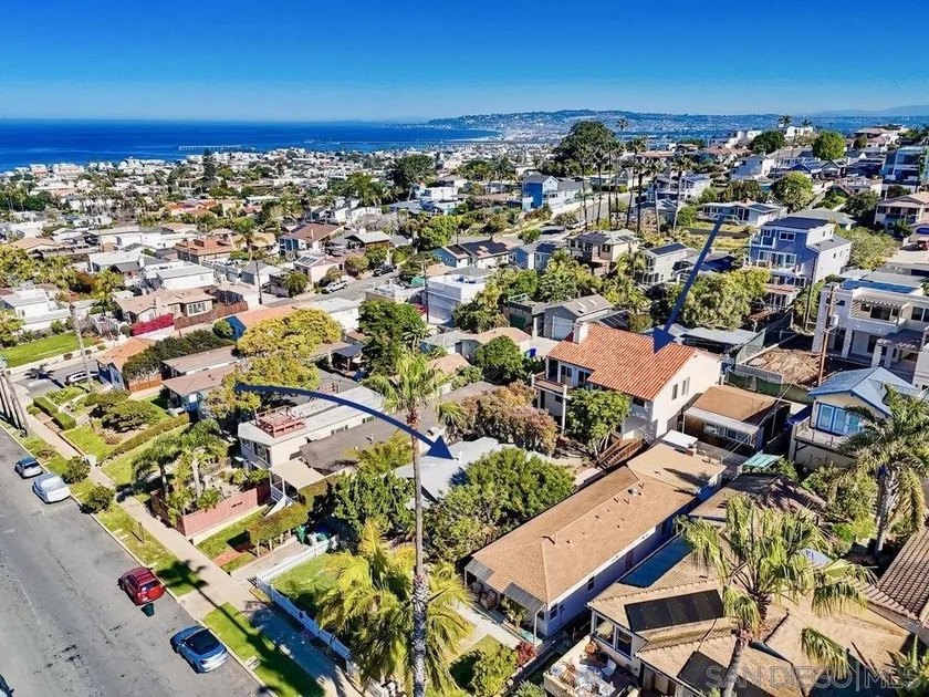 Set on a quiet, ocean view street, the rear home is 3 Bedroom, 3 - Beach Home for sale in San Diego, California on Beachhouse.com