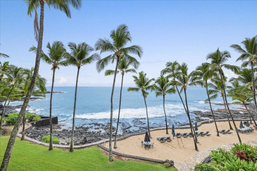 This direct oceanfront unit in the highly sought after south - Beach Condo for sale in Kailua Kona, Hawaii on Beachhouse.com