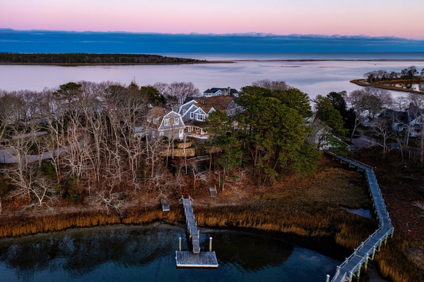 One-of-a-kind waterfront residence located on the highest point - Beach Home for sale in Mashpee, Massachusetts on Beachhouse.com