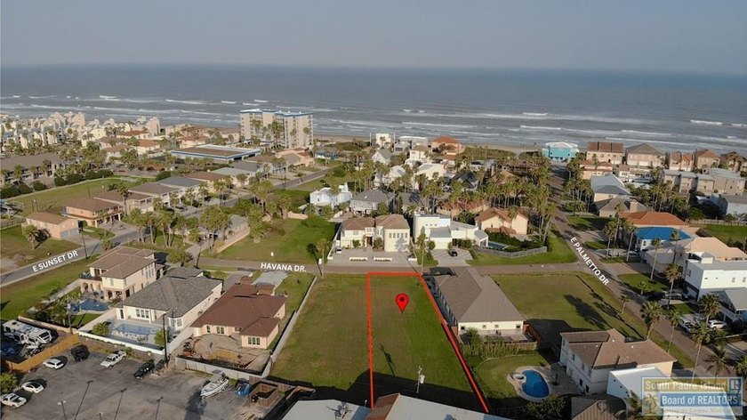 Create your perfect island escape on this interior oversized - Beach Lot for sale in South Padre Island, Texas on Beachhouse.com