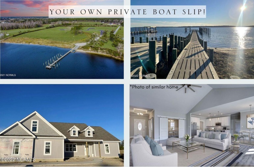 WATERFRONT COMMUNITY WITH A DOCK AND BOAT SLIP!!!  Welcome to - Beach Home for sale in Stella, North Carolina on Beachhouse.com