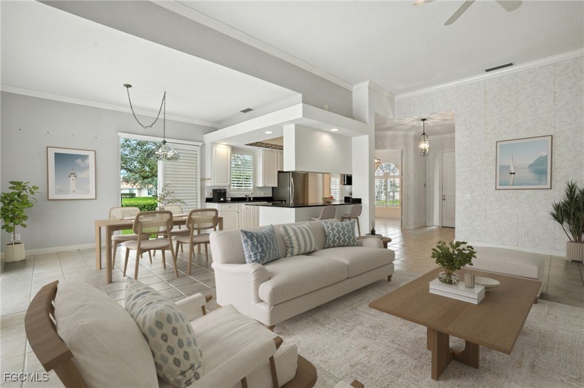 Step inside this rare and highly sought-after OAKMONT model, 3 - Beach Home for sale in Naples, Florida on Beachhouse.com