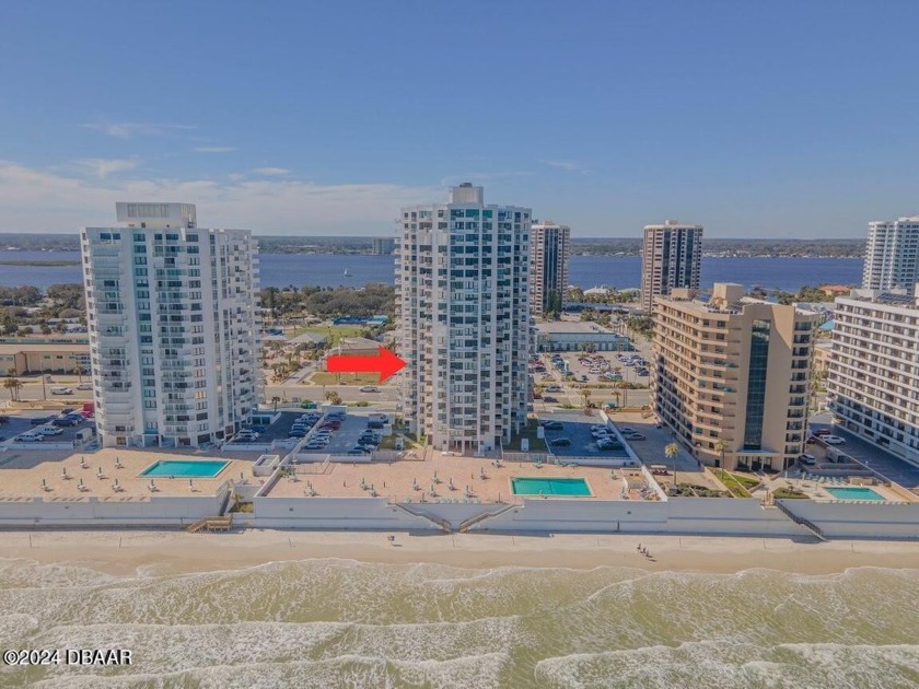 Live your best ''big water/big sky'' life in this 7th floor - Beach Condo for sale in Daytona Beach Shores, Florida on Beachhouse.com