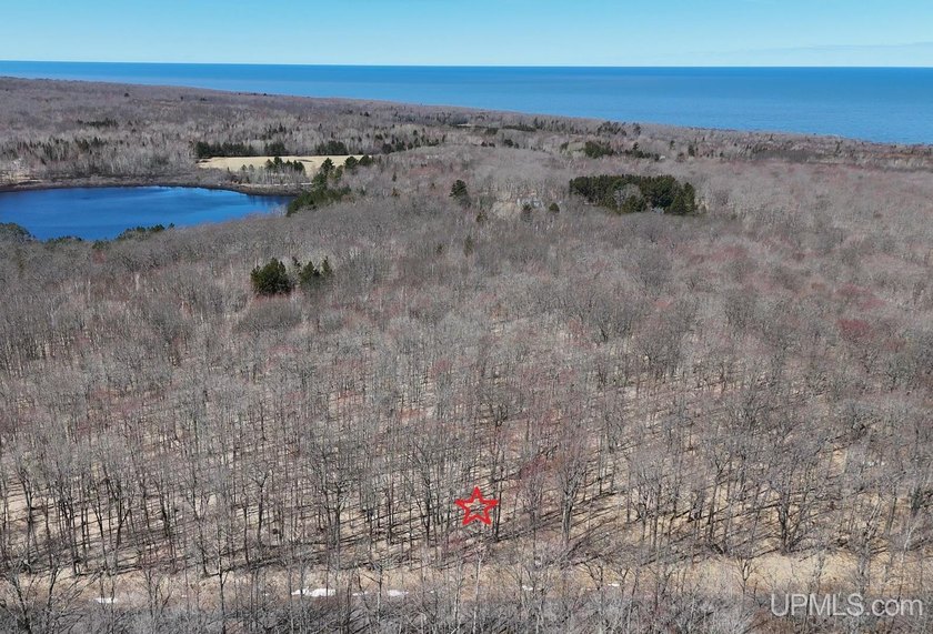 Pristine wooded acreage with views of Tear Lake near Houghton - Beach Acreage for sale in Houghton, Michigan on Beachhouse.com