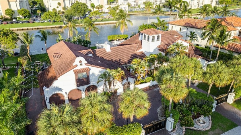 Luxury living in this Waterfront Mediterranean Estate in - Beach Home for sale in Hallandale Beach, Florida on Beachhouse.com