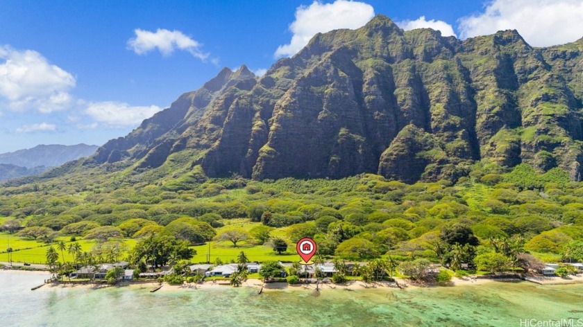 Step onto your very own secluded white sandy beach, where the - Beach Home for sale in Kaaawa, Hawaii on Beachhouse.com