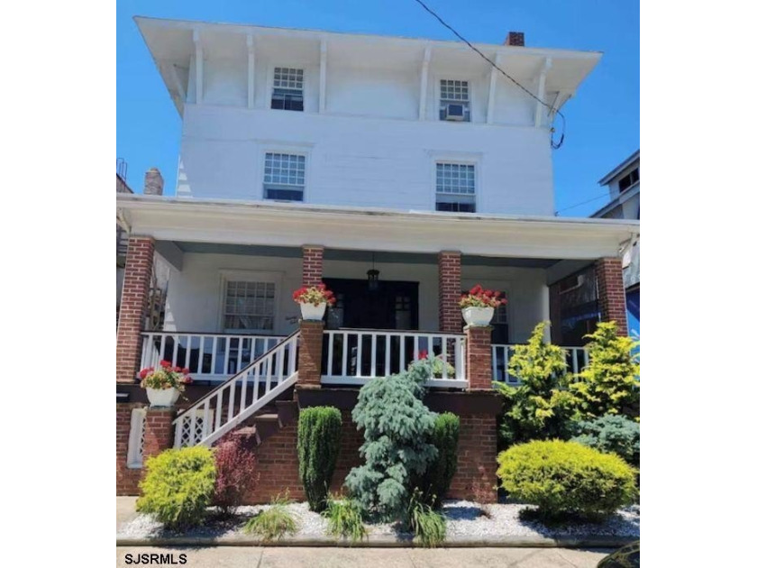 Experience old-world charm in this stately well-maintained - Beach Townhome/Townhouse for sale in Ventnor, New Jersey on Beachhouse.com