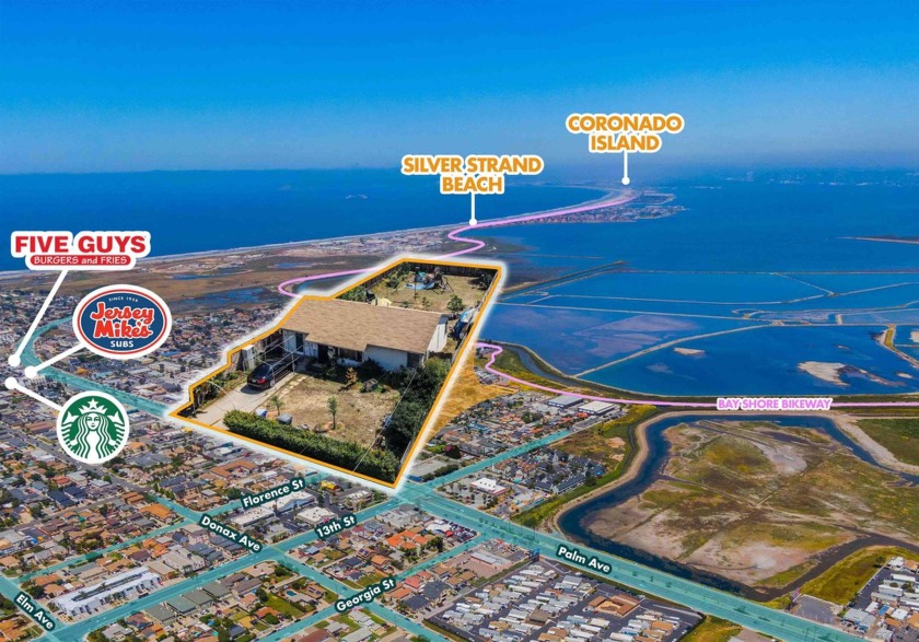 Located in the Highly Desirable Neighborhood of Dolphin Bay - Beach Lot for sale in Imperial Beach, California on Beachhouse.com