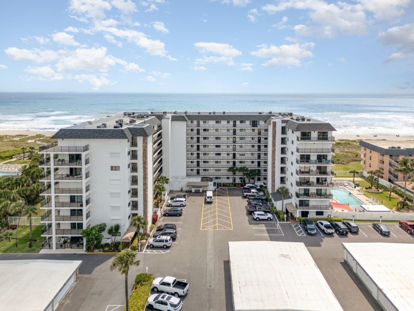 Ocean view from living space, kitchen & master bedroom. This - Beach Condo for sale in Cocoa Beach, Florida on Beachhouse.com