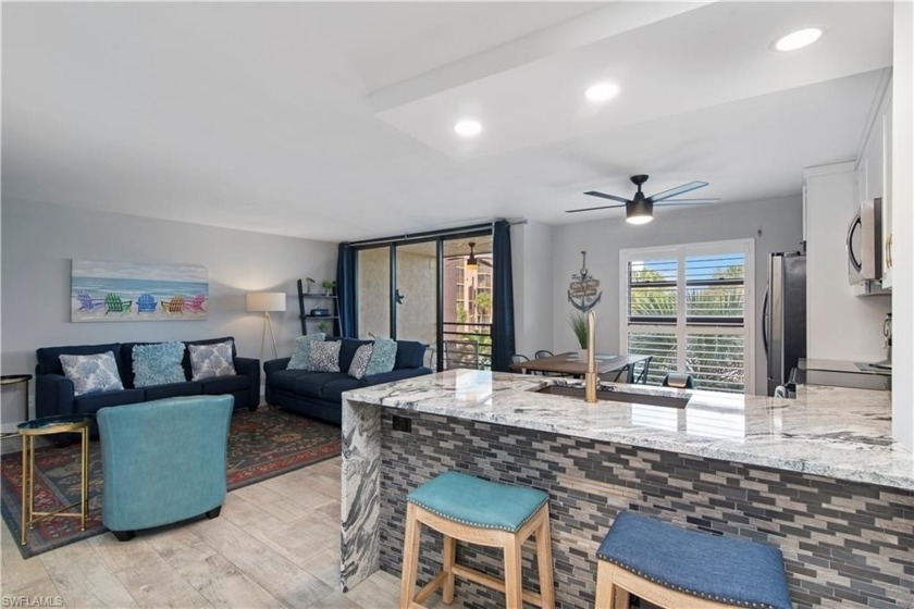 Endless views of the Marco River from this completely remodeled - Beach Condo for sale in Marco Island, Florida on Beachhouse.com