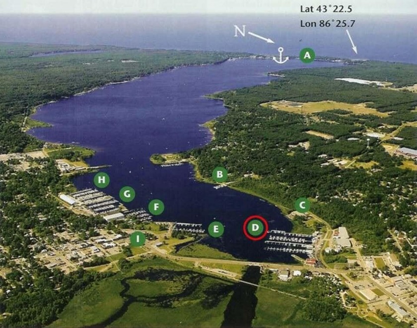 Ellenwood Landing Marina offers members two clubhouses with - Beach Lot for sale in Montague, Michigan on Beachhouse.com