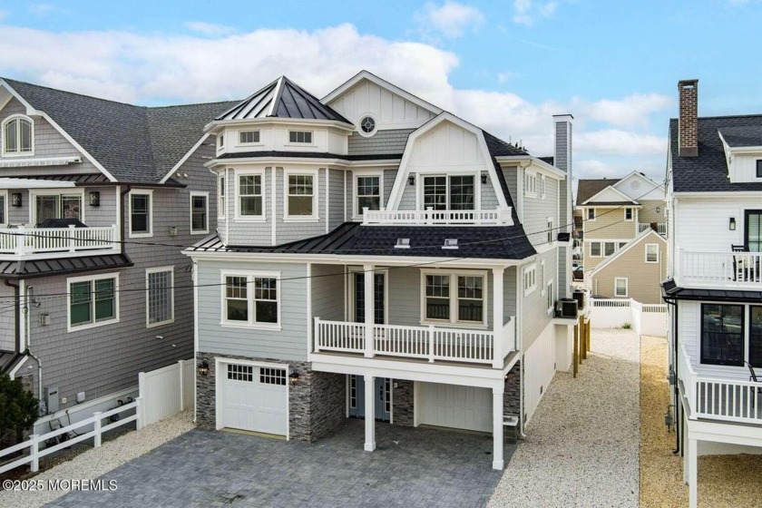 Beautiful newly constructed beach home across street from - Beach Home for sale in Mantoloking, New Jersey on Beachhouse.com