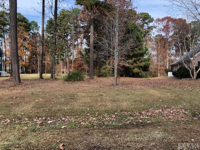 Semi-cleared lot in the gated boating and golfing community of - Beach Lot for sale in Hertford, North Carolina on Beachhouse.com