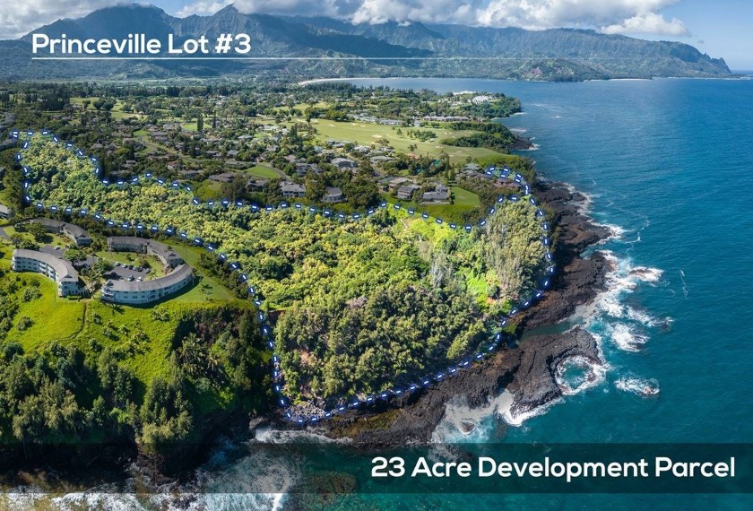 Stunning 27.4 Acre parcel in the Visitor Destination Area (VDA) - Beach Acreage for sale in Princeville, Hawaii on Beachhouse.com