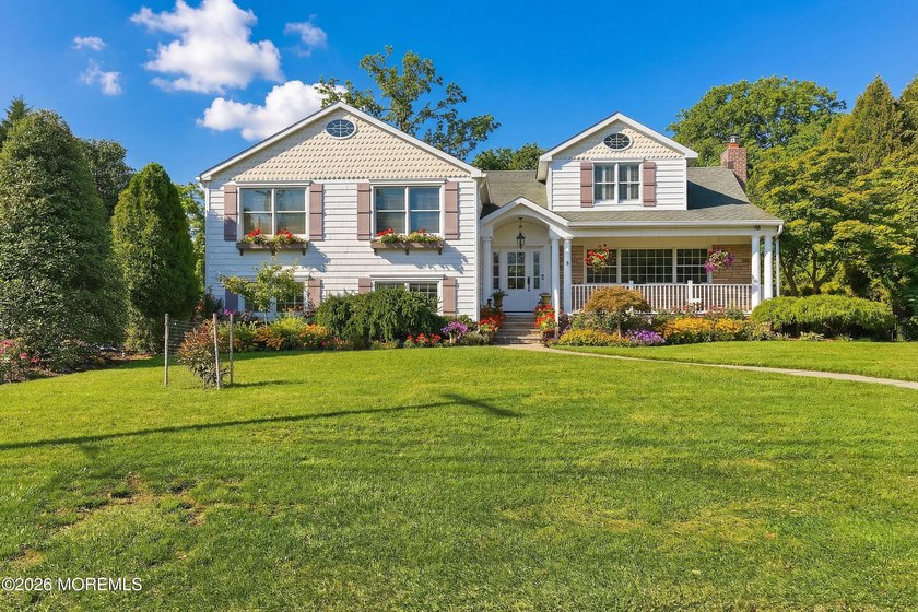 Located on a high and dry lot in one of Little Silver's most - Beach Home for sale in Little Silver, New Jersey on Beachhouse.com