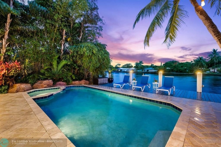 Nestled along the widest point of the Middle River in hidden - Beach Home for sale in Fort Lauderdale, Florida on Beachhouse.com