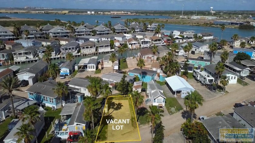 Beautiful, well-landscaped interior RV lot featuring a concrete - Beach Lot for sale in Port Isabel, Texas on Beachhouse.com