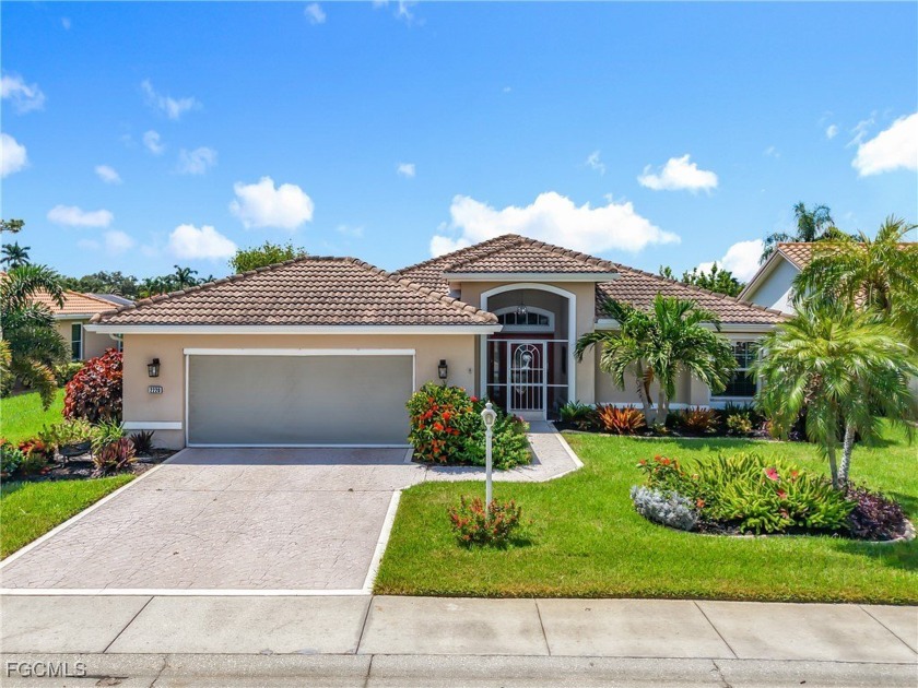 This well-maintained Villareal model home sits directly on the - Beach Home for sale in North Fort Myers, Florida on Beachhouse.com